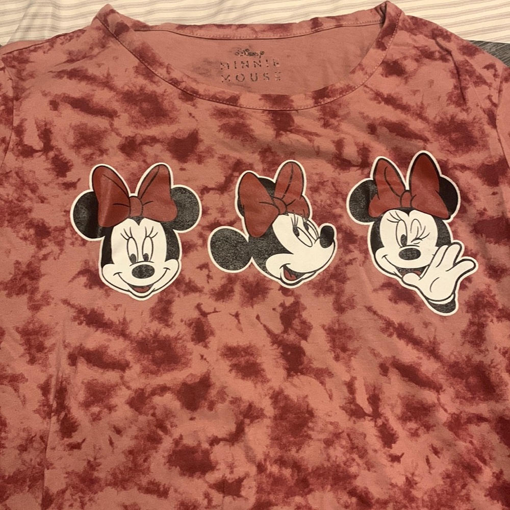 Minnie Mouse tie dye tee